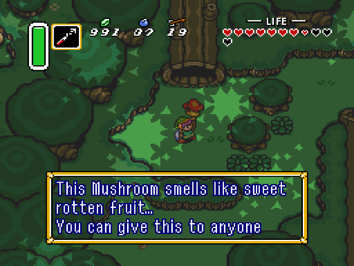 This Mushroom smells like sweet rotten fruit...